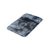 Graffiti Grunge gestrichen | Dunkle Marine und Den Badematte (Schrägansicht)