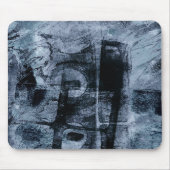 Graffiti Grunge gestrichen | Dunkle Marine und Den Mousepad (Vorne)