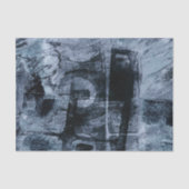 Graffiti Grunge gestrichen | Dunkle Marine und Den Seidenpapier (Vorderseite)