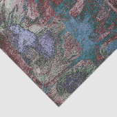 Graffiti Grunge gestrichen | Rost Blue Taupe Seidenpapier (Ausschnitt)