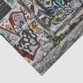 Graffiti Grunge Urban Street Wall Art Seidenpapier (Ausschnitt)