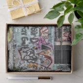 Graffiti Grunge Urban Street Wall Art Seidenpapier (Geschenk)