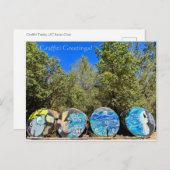 Graffiti Grüße! Postkarte (Vorne/Hinten)