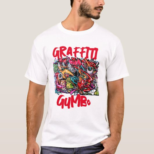 Graffiti Gumbo T - Shirt (Vorderseite)