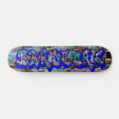 Graffiti HARDCORE Skateboard (Horizontal)