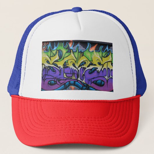 Graffiti hat! truckerkappe (Vorderseite)