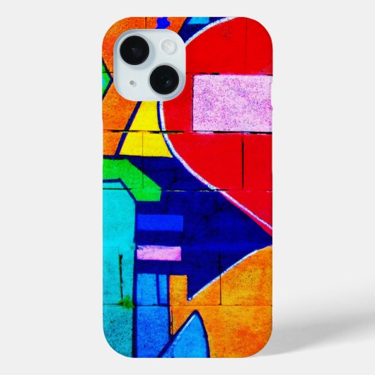 Graffiti Heart Case-Mate iPhone Hülle (Rückseite)