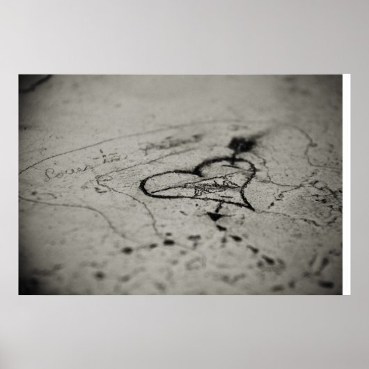 Graffiti Heart Poster (Vorne)