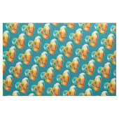 Graffiti heart watercolor Street art Stoff (Fat Quarter (45,7 x 55,9 cm))