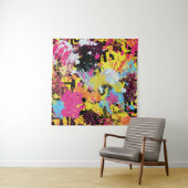 Graffiti hell psychedelisch nahtlos Muster illus Wandteppich (Beispiel)