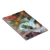 Graffiti-Herz-Raum-Zeitschrift Notizblock (Rechte Seite)