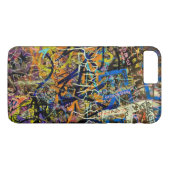 Graffiti-Hintergrund Case-Mate iPhone Hülle (Rückseite (Horizontal))
