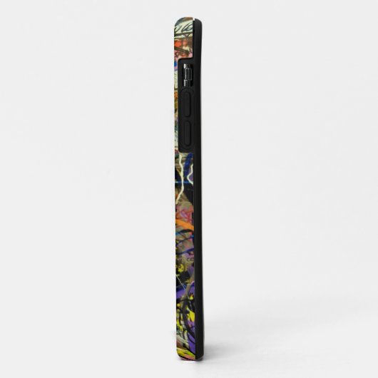 Graffiti-Hintergrund Case-Mate iPhone Hülle (Hinten/Links)