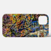 Graffiti-Hintergrund Case-Mate iPhone Hülle (Rückseite (Horizontal))