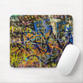 Graffiti-Hintergrund Mousepad (Mit Mouse)
