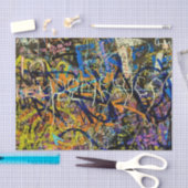 Graffiti-Hintergrund Seidenpapier (Handwerk)