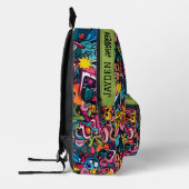 Graffiti hip hop pattern bedruckter rucksack (Links)