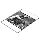 Graffiti Hip Hop Turntable Notizblock (Linke Seite)
