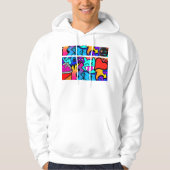 Graffiti hoodie (Vorderseite)