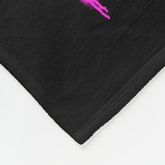 Graffiti Icon Gemustert Fleece Blanket (Ecke)