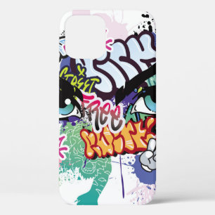 Graffiti-Illustration mit Street-Graffiti-Buchstab Case-Mate iPhone Hülle