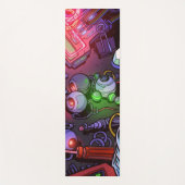 Graffiti-Illustration Yogamatte (Vorderseite)