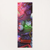 Graffiti-Illustration Yogamatte (Rückseite)