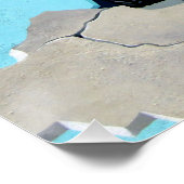 Graffiti in Berlin Poster (Ecke)