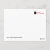 Graffiti : in Liebe - Postkarte (Rückseite)