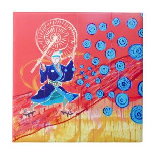 Graffiti in Tokyo, Japan Fliese