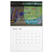 Graffiti in Wien Österreich 24 Monate Kalender (Feb 2026)