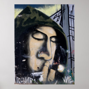 Graffiti - inhalieren Sie Poster