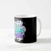 Graffiti-Inschrift Kaffeetasse (VorderseiteRechts)