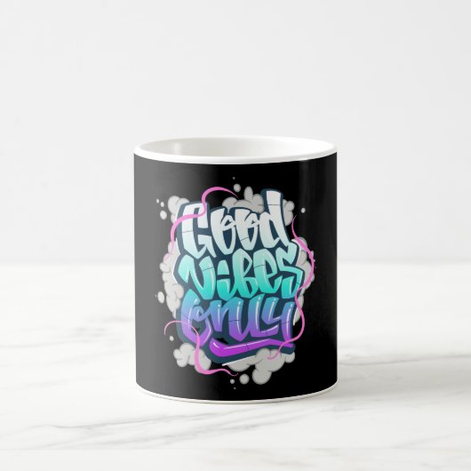 Graffiti-Inschrift Kaffeetasse (Mittel)
