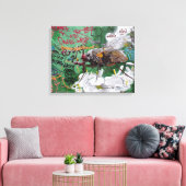 Graffiti insect - Canvas Leinwanddruck (Insitu (Wohnzimmer))