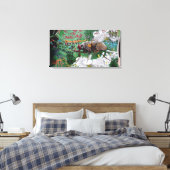 Graffiti insect - Canvas Leinwanddruck (Insitu (Schlafzimmer))
