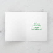 Graffiti Inspiriert Regenbogen sehen glücklich 42. Karte (Innenseite)