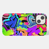 Graffiti iPhone Hülle (Rückseite (Horizontal))