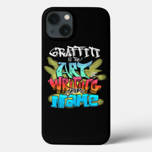 Graffiti ist die Kunst, Ihren Namen dunklen Schein Case-Mate iPhone Hülle