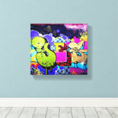 Graffiti Ja Leinwanddruck (Insitu (Holzboden))