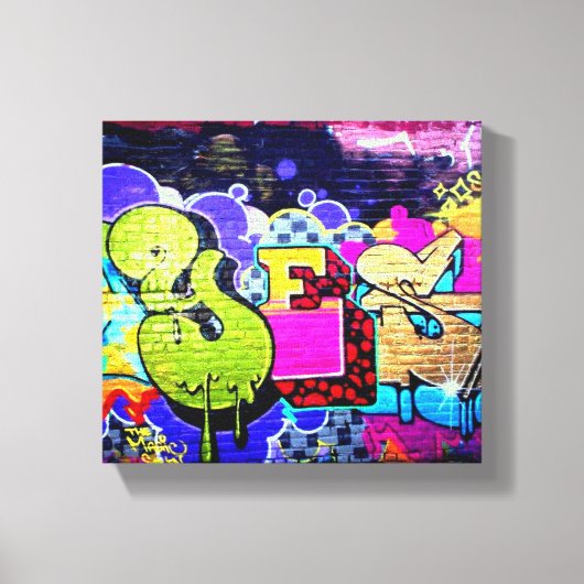 Graffiti Ja Leinwanddruck (Vorderseite)