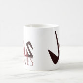GRAFFITI JESUS RETTE rot Kaffeetasse (Mittel)