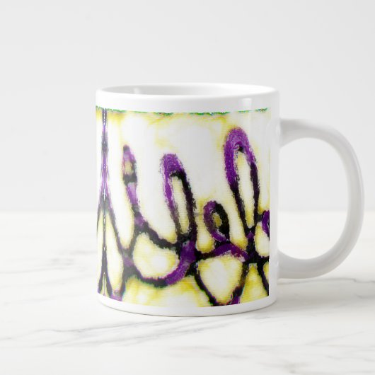Graffiti Jumbo-Tasse (Rechts)