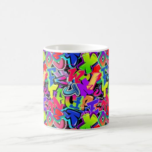 Graffiti Kaffeetasse (Mittel)