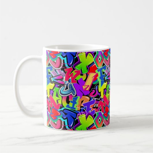 Graffiti Kaffeetasse (Links)