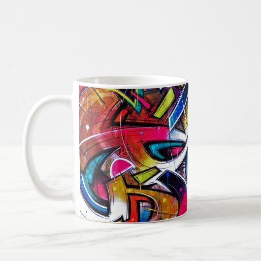 Graffiti Kaffeetasse (Links)