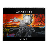 Graffiti-Kalender 2021 Kalender (Titelbild)