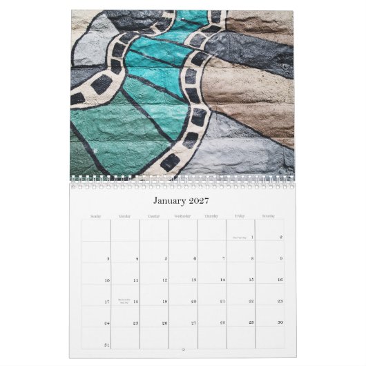 Graffiti-Kalender Kalender (Jan 2027)
