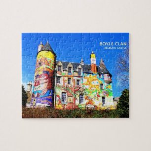 Graffiti Kelburn Castle Scotland Boyle Clan Puzzle