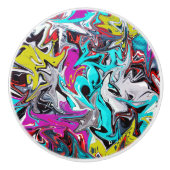 Graffiti Keramikknauf (Vorderseite)